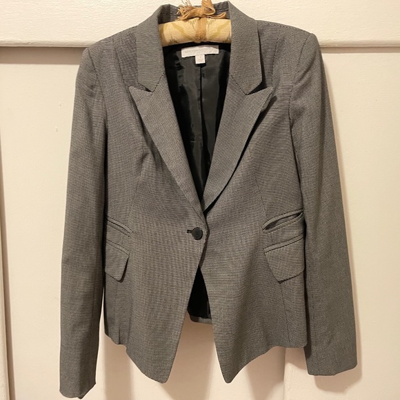 New York & company black and white blazer - Picture 1 of 5